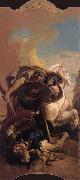 Giovanni Battista Tiepolo, The death of t he consul Brutus in single combat with aruns